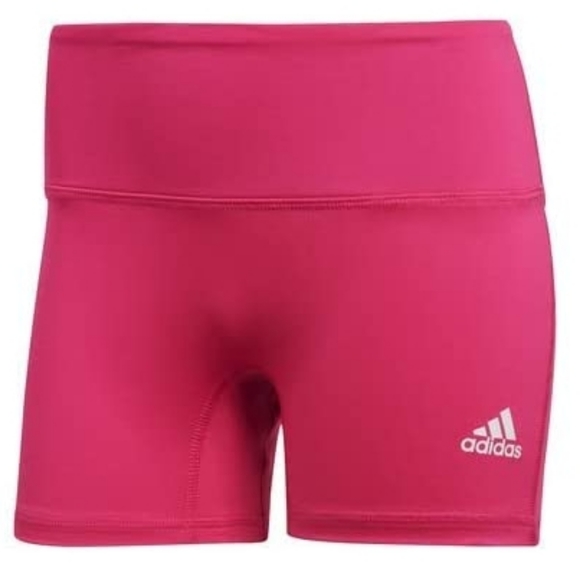 NWT Adidas Compression Fit 4" Shorts XS Hot Pink - Picture 6 of 12